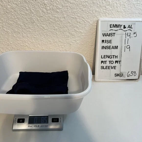 Boden Womens High Rise Crop Jersey Leggings Size 10 Navy Blue Casual Soft Knit - Picture 11 of 11